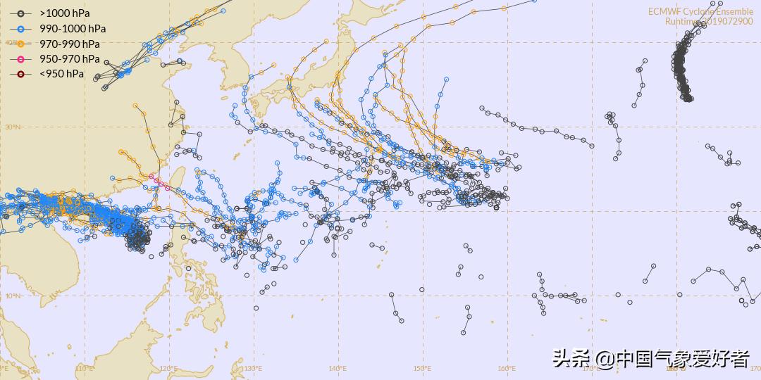 未来十天台风胚胎动态，全球气象监测与预测面临挑战