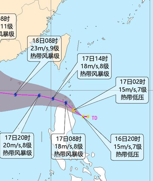 最新台风路径图，动态掌握，风险应对策略